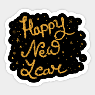 Happy New Year Sticker